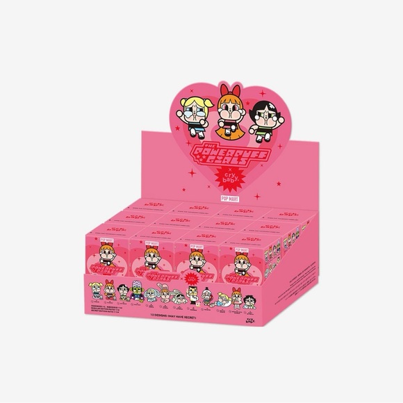 Pop Mart Popmart Crybaby x Powerpuff Girls Girl Series Figures Brushing Teeth - Picture 6 of 6
